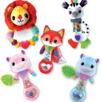 Hochet Tissu Multi-textures VTech Baby