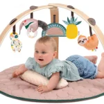 Tapis d'éveil à arches en bois Ludi