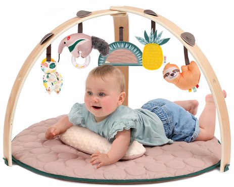 Tapis d'éveil à arches en bois Ludi