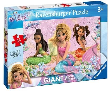 Puzzle Giant 24 pièces Sirènes Suprêmes Ravensburger