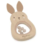 Hochet à Sons en Bois Kaloo (Lapin, Éléphant, Souris)