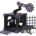 Coffret figurine tigre des ténèbres et Battle Cave Schleich