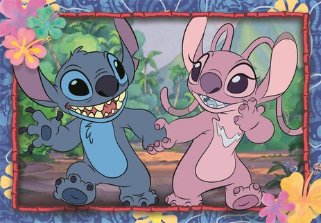 Puzzle 2 x 20 pièces Stitch Clementoni