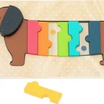 Puzzle d'encastrement en volume Chien Vilac