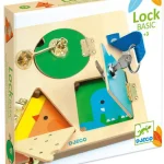 Planche à verrous Montessori Djeco Lockbasic