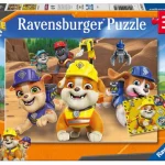 Puzzles 2 x 12 pièces Rubble et son équipe Ravensburger
