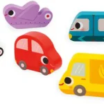 Chunky puzzle Véhicules Janod, 7 pièces