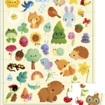 Puzzle imagier de la Nature Janod, 20 pièces