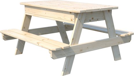 Table pique-nique et bac à sable en bois Soulet