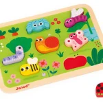Chunky puzzle Le Jardin Janod, 7 pièces