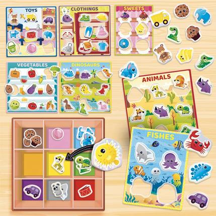 Boîte de tri des couleurs Montessori Baby Lisciani