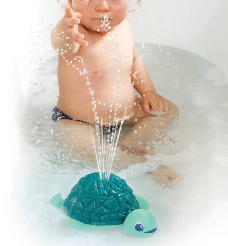 Ludi Splash Tortue Lumineuse à Jets d'Eau