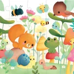 Puzzle Les Compagnons du jardin Janod, 20 pièces