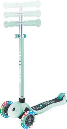 Trottinette 3 roues Globber Primo Lights (Vert menthe)