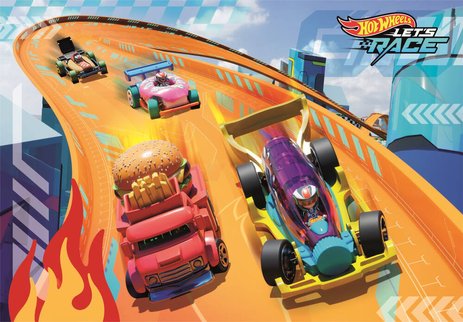 Puzzle Maxi 24 pièces Hot Wheels Clementoni