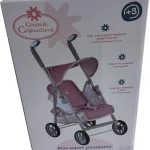 Poussette de poupée pliable Cerise & Capucine