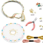 Coffret bracelet kumihimo Djeco Céleste
