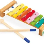 Set 4 instruments de musique en bois Janod Gioia