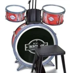 Batterie enfant Bontempi Rock Drummer 3 fûts