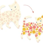 Stickers à décorer Djeco Les Jolis Chats d'Élodie
