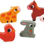 Chunky puzzle À la ferme Janod, 7 pièces