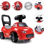 Porteur Auto Smoby rouge