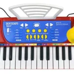 Clavier enfant Bontempi 37 touches avec micro et pieds
