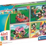Puzzle 4 en 1 Mickey Mouse Clementoni