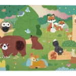 Puzzle tactile Forêt Janod, 20 pièces