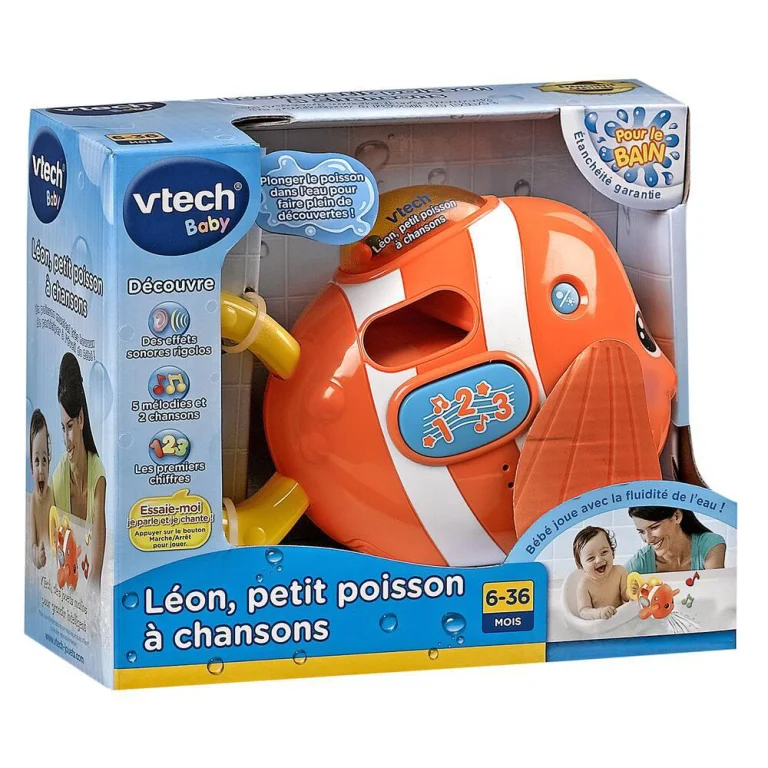 Léon P'tit Poisson à Chansons VTech Baby