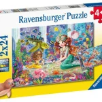 Puzzles 2 x 24 pièces Les Sirènes envoûtantes Ravensburger