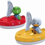 2 Bateaux à Voile et Figurines Aquaplay