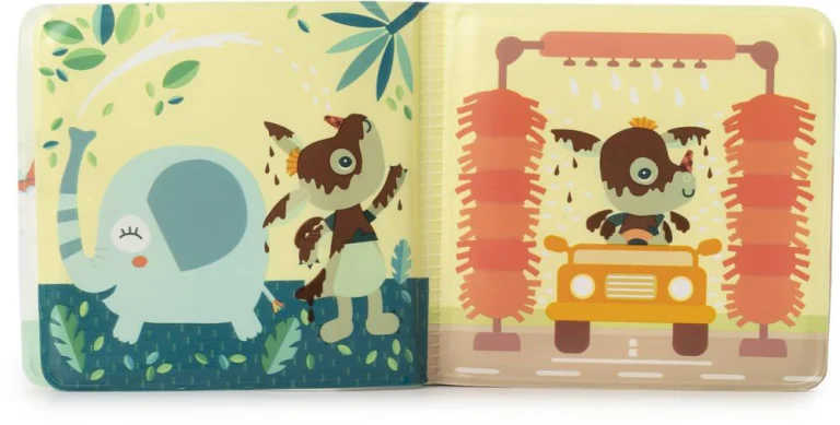 Joe Wash Wash Livre de Bain Lilliputiens