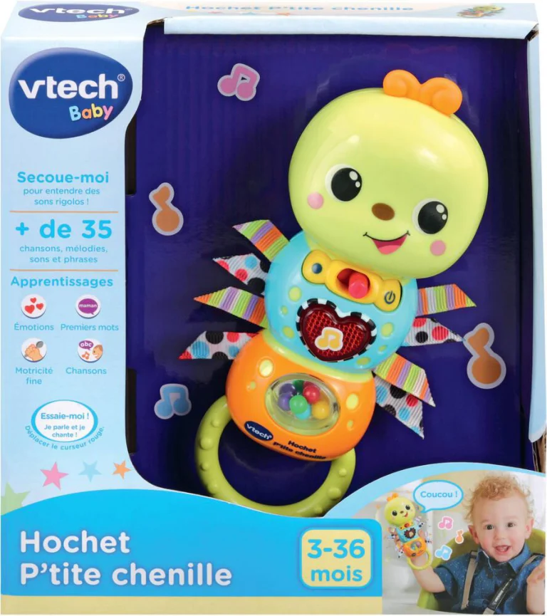 Hochet Électronique à Détecteur de Mouvement VTech Baby