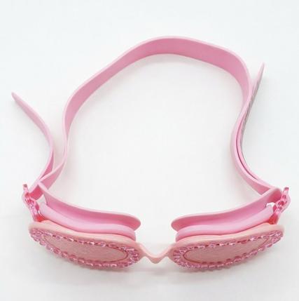 Lunettes de piscine enfant Sidj cœur et strass