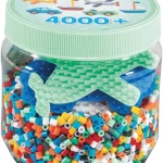 Pot de 4000 perles à repasser Hama Midi
