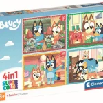 Puzzle 4 en 1 Bluey Clementoni