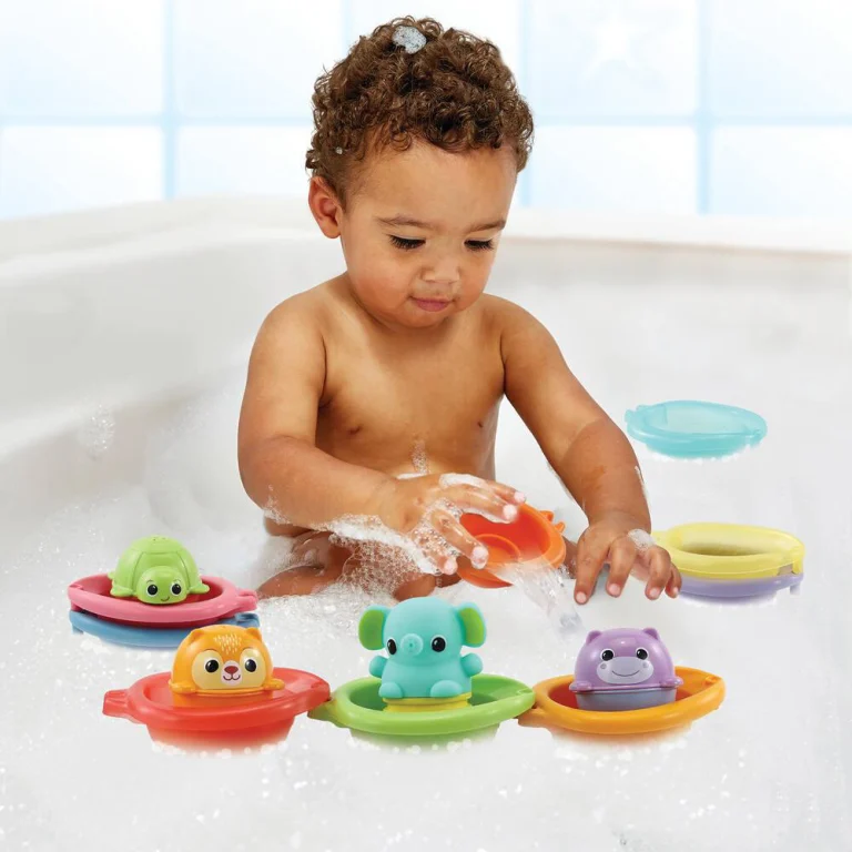 Coffret de Bain Empilo Rigol'eau VTech Baby