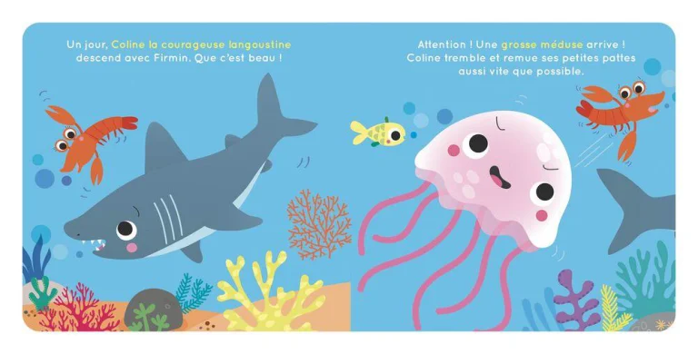 Firmin le Requin Coffret Livre et Jouet Auzou