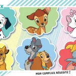 Puzzle Cadre 15 pièces Portraits des animaux Disney Nathan
