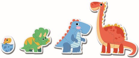 Mon Premier Puzzle Dinosaures Super Color Clementoni