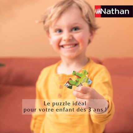 Puzzle Cadre 15 pièces Les Chiots de la Pat'Patrouille Nathan