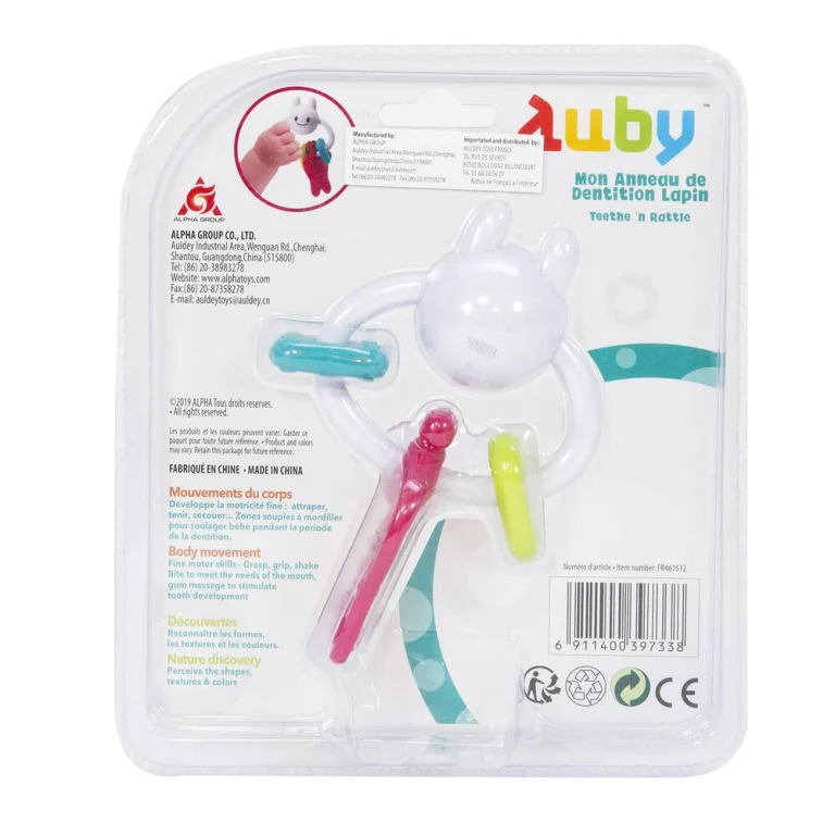 Mon Anneau de Dentition Lapin Auby