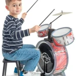 Batterie enfant Bontempi Rock Drummer 3 fûts