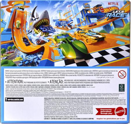 Coffret 8 petites voitures Hot Wheels Let's Race