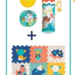 Coffret sensoriel 9 dalles Animaux Ludi