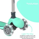 Trottinette 3 roues Yvolution Y Glider Air (Vert)