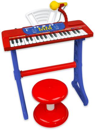 Clavier enfant Bontempi 37 touches avec micro et pieds