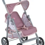 Poussette de poupée pliable Cerise & Capucine